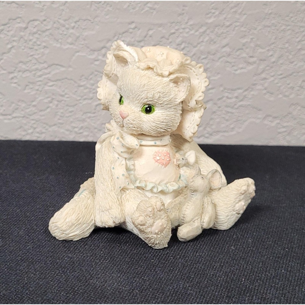 Enesco Calico Kittens Figurine Love's Special Delivery #628425 (1992)